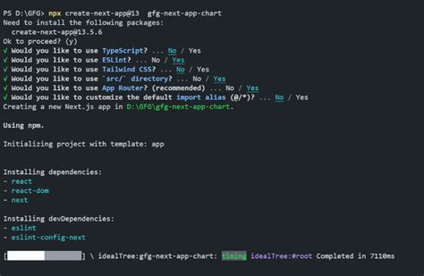 How To Add Chartjs In Nextjs 13 Geeksforgeeks