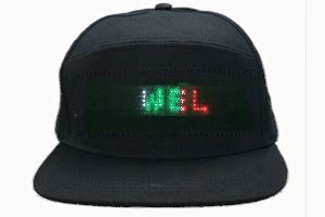 LED Message Hat