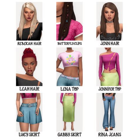 Xs Collection Aretha X Ikari Arethabee Sims Mods Clothes Sims