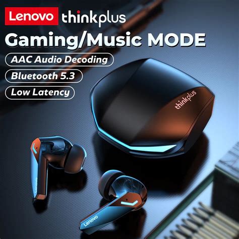 Jual Lenovo GM2 PRO True Wireless Bluetooth Headphone Tws Gaming