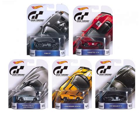 Hot Wheels Premium Retro Entertainment Gran Turismo Set
