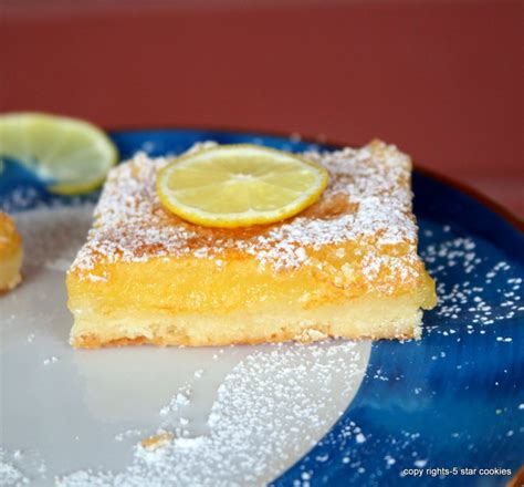 The Best Lemon Bars 7th Heaven 5 Star Cookies