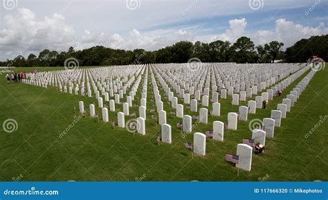 Cape Canaveral National Cemetery Editorial Image - Image of america ...