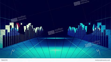 Blue Finance And Business Concept Stock Animation 5842295