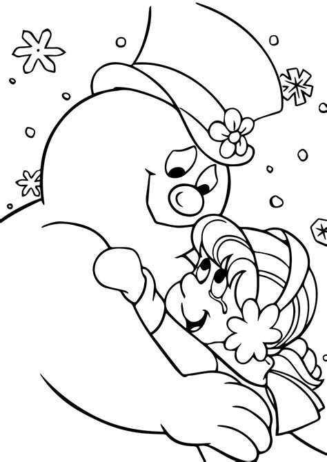 Frosty the Snowman Coloring Pages Archives | 101 Coloring