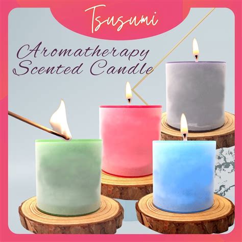 Pillar Candle Fragrance Scented Essential Oil Aromatic Aromatherapy