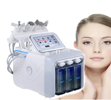 6 IN 1 Hydra Facial Machine RF Skin Rejuvenaiton Microdermabrasion