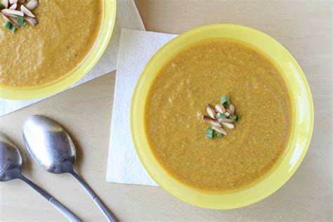 Vegan Curried Pumpkin Soup Story Of A Kitchen