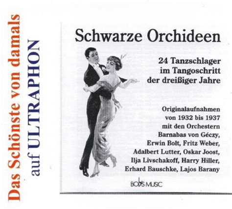 Schwarze Orchideen Barnabas Von Geczy Erwin Bolt Fritz Weber