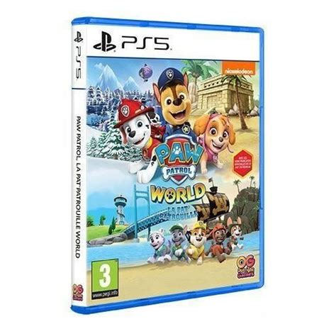 PAW Patrol World La Pat Patrouille Jeu PS5 Cdiscount Jeux vidéo