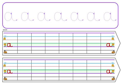 IpotÂme TÂme Cp écriture Des Lettres De Lalphabet