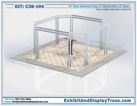 Portable Aluminum Truss Kits And Truss Starting Lines And Finish Lines