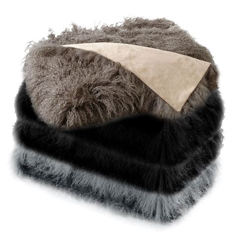 Giant Sheepskin Bean Bag Chair Large Jumbo Fur Bean Bag Chairs