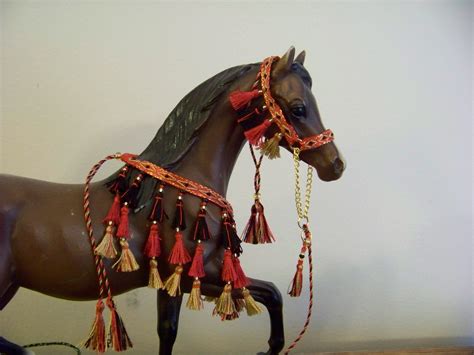 Cm Breyer Or Peter Stone Model Arabian Horse Costume Halter