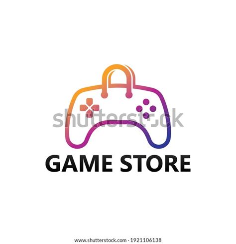 Game Store Logo Template Design Stock Vector (Royalty Free) 1921106138 ...