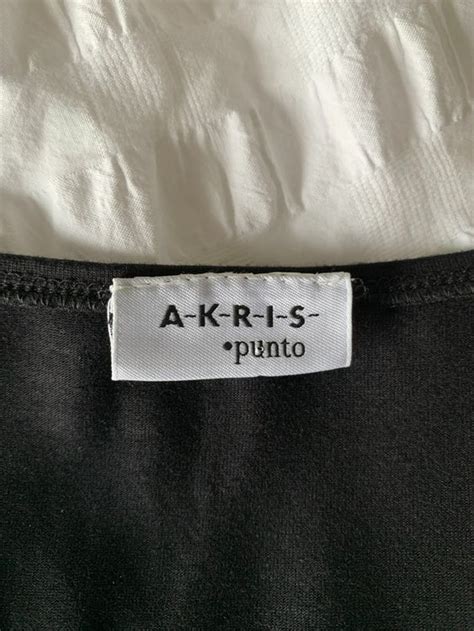 Akris Punto Exklusives Schwarzes Top Mit Seiden Schleife Kaufen