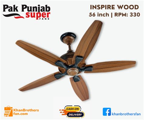 Pak Punjab Ceiling Fan Model Inspire Size Inch Five Blades