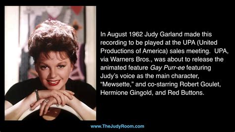Judy Garland Previously Unreleased Gay Purr Ee Sales Recording