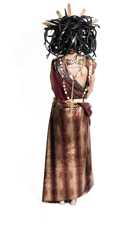 Customizable Complete Medusa Costume Gorgon Costume Medusa Headpiece