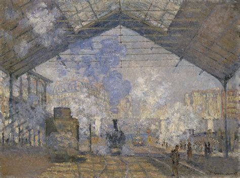 The Saint-Lazare Station by Claude Monet | Obelisk Art History