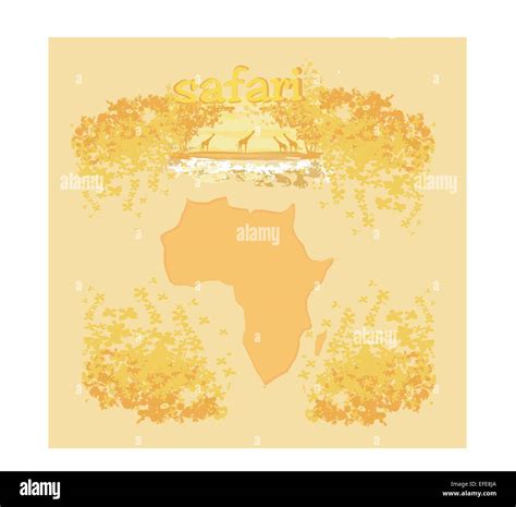 Flora Fauna Mapa De Africa Imágenes Recortadas De Stock Alamy