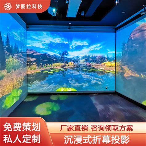 Holographic Projection Naked Eye 3D Immersive Exhibition Hall Solution