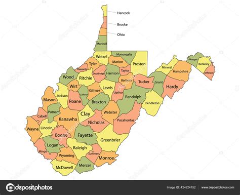 WV Map Shows Most Local Counties In Green WCBC, 47% OFF