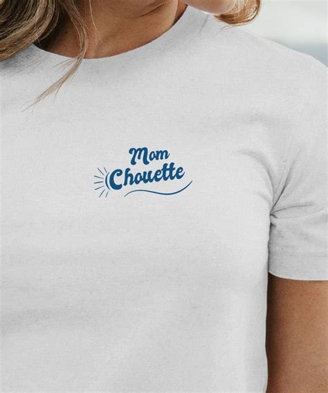 T Shirt Mom Chouette Face Pour Femme