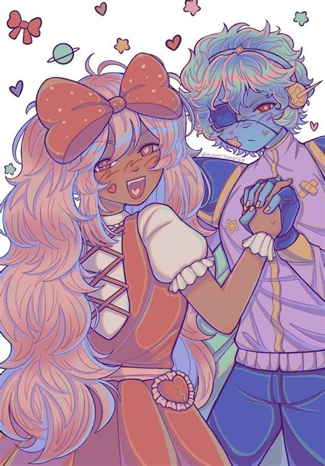 Sweetheart And Spaceboy 🌟 In 2023 Cute Drawings Cute Anime Pics Fan Art