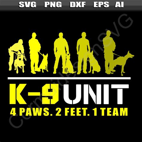 K 9 Handler Svg K9 Unit Svg K 9 Unit Svg K9 Handler K9 Police Svg