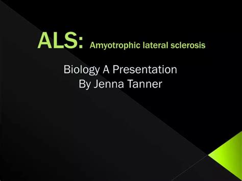 Ppt Als Amyotrophic Lateral Sclerosis Powerpoint Presentation Free