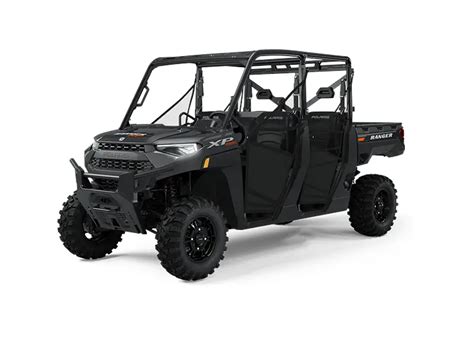 Polaris Ranger Crew Xp 1000 Premium Super Graphite With Orange Burst