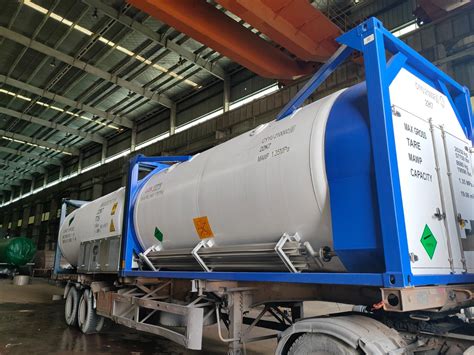 20FT T75 ISO Portable Tank For Cryogenic Lox Lin Lar Lco2 LNG China