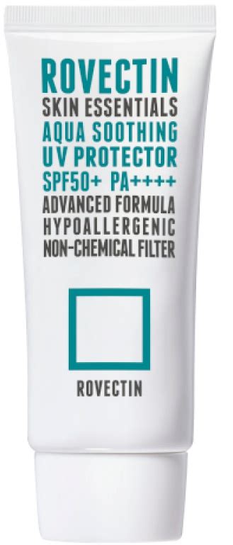 rovectin Aqua Soothing UV Protector SPF 50+ Pa++++ ingredients (Explained)