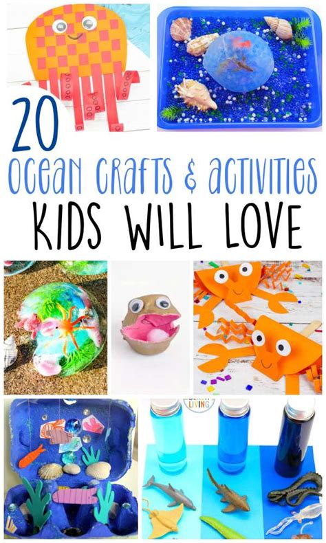 20 Ocean Crafts Kids Will Love – Craft Gossip