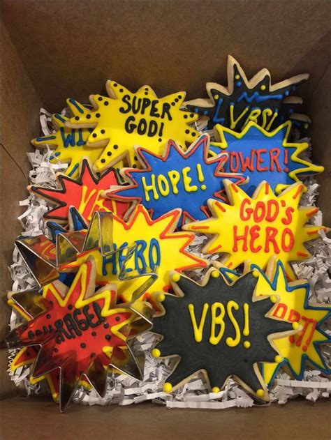 Pinterest Decorating Ideas For Hero Central Vbs These Cookies Make