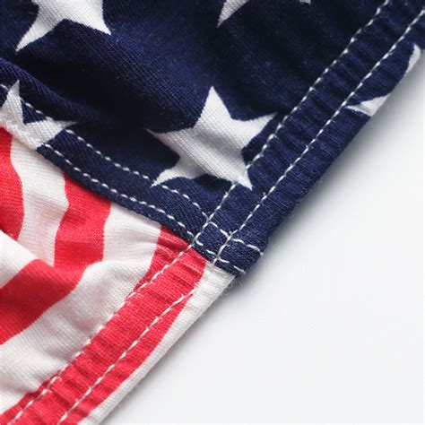 WOXUAN USA National Flag Mens Sexy Underwear Thongs Bikini Lingeries Cotton EBay