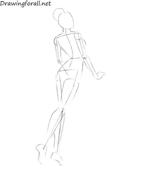 How To Draw A Woman Step By Step Warehouse Of Ideas