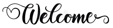 Welcome Cursive SVG