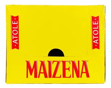 Caja De Maizena Atole Fecula De Maiz Sabor Vainilla 144 Pz En Venta En