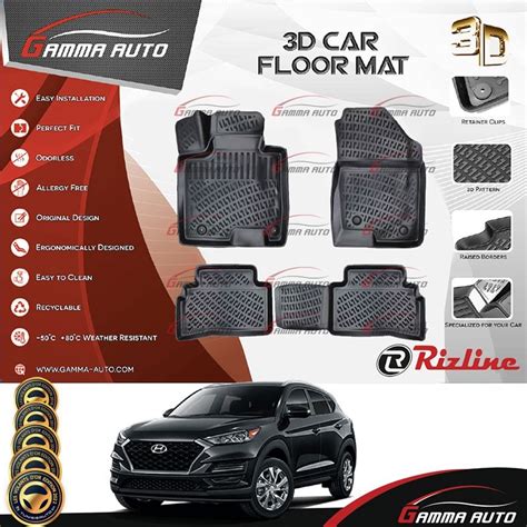 Tapis Sur Mesure Gamma Auto Pvc Hyundai Tucson Phase Modele Eu