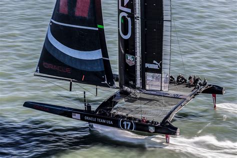 Photo Gallery First Aerial Shots Of Oracle Team Usas Ac72 Yacht