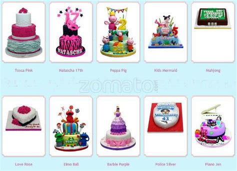 Carta De Pelangi Cake Yakarta Plaza Blok M