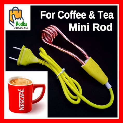 Electric Water Heating Rod Mini 500w Portable For Coffeetea Maker