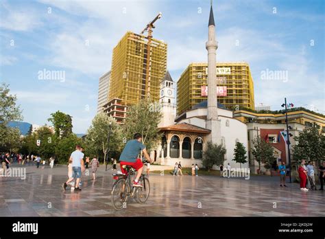 Building Under Construction Skanderbeg Square Sheshi Skënderbej