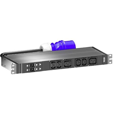 PDU basic 32A/1P CEE 4xC13+2xC19 (19'') RITTAL