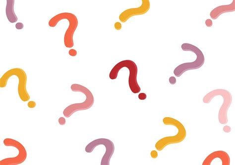 abstract pattern   colorful question mark design  vector