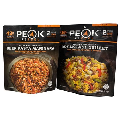 Peak Refuel™ Premium Freeze Dried Meal General Army Navy Outdoor