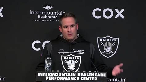 Raiders Josh Mcdaniels Wednesday Silver And Black Update Video