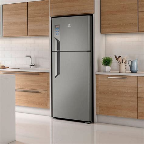 Geladeira Refrigerador Top Freezer 474L Platinum TF56S Electrolux